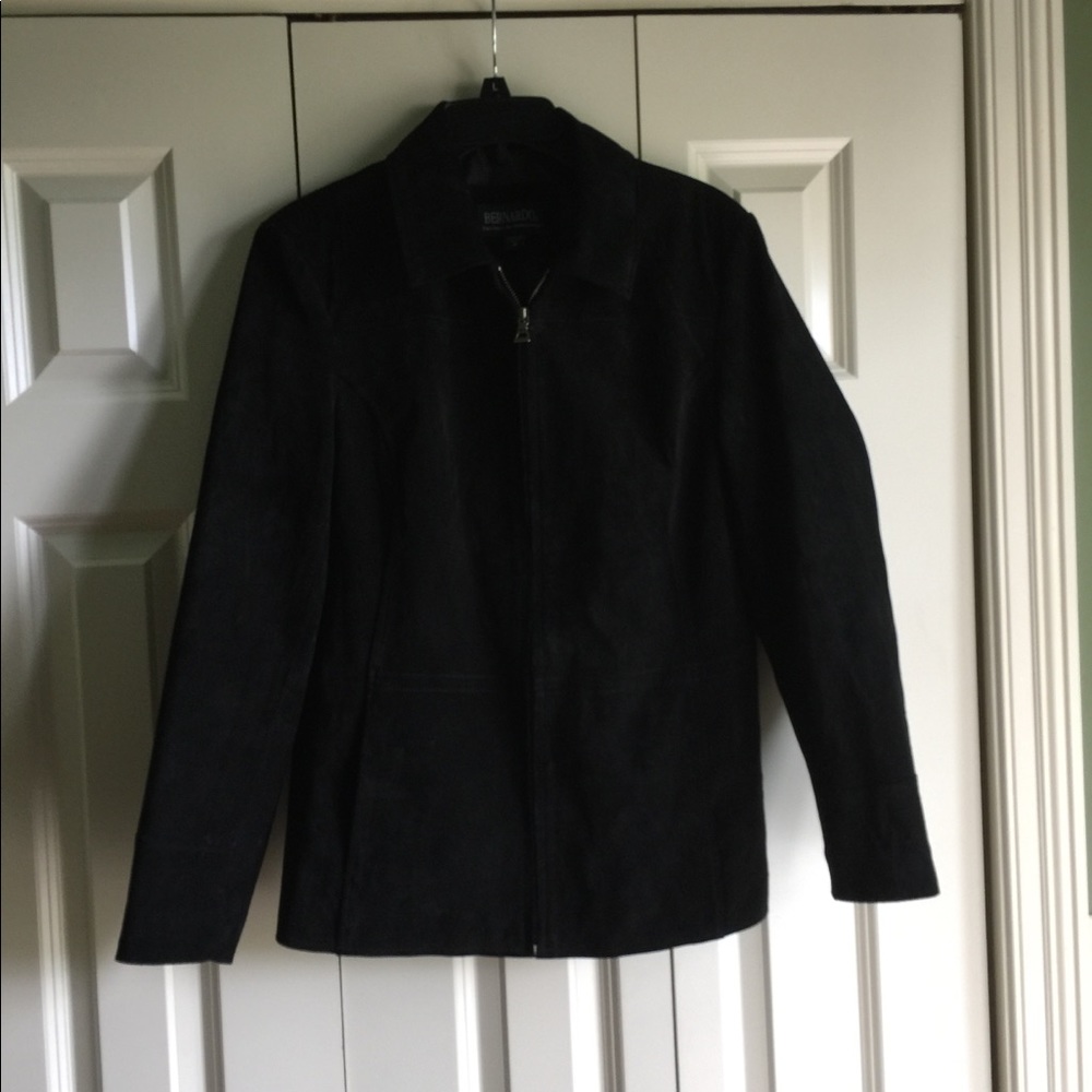 Nordstrom suede leather men's jacket